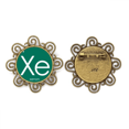 thumbnail image 1 of Broche de flores de gas raro xenon Xe Unbranded para mujeres y niñas M, 1 of 3