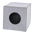 thumbnail image 2 of Cat Hideaway Yuyangstore Otoño Invierno Casa Acogedora para Gatos y Perros Pomerania Gris, 2 of 8
