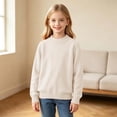 thumbnail image 6 of KICILVS Girls Sweaters Long Sleeve Crew Neck Jumper Tops Cute Fall Winter Knit Cozy Knitted Warm Soft Sweater Pullover 1-3 Years, 6 of 9