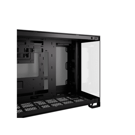 CORSAIR - 2500X Micro ATX Mid-Tower Dual Chamber SFF Case - Black