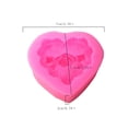 thumbnail image 4 of Yuarrent Molde de silicona con forma de flor y corazón de amor, molde de Fondant, moldes de Chocolate, bonitos pasteles, decoración de pasteles, Cocina y Comedor Yuarrent HA079032-00, 4 of 6