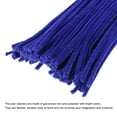 thumbnail image 4 of Unique Bargains 30cm/12 inch Pipe Cleaners Chenille Stems for DIY Art Crafts Dark Blue 100 Pack, 4 of 6