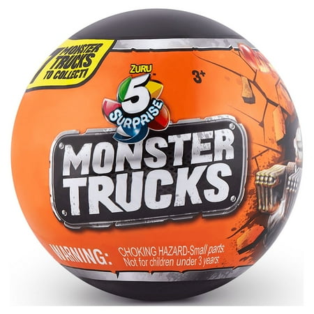 UPC: 0193052027634 | ZURU 5 Surprise Monster Trucks Series 1 Mystery Collectible Capsule