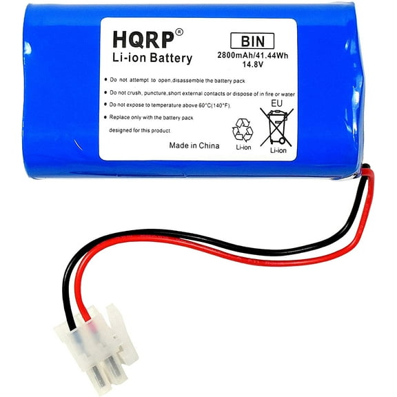 HQRP 14.8V Battery compatible with ILIFE A4 A4S A6 V7 V7s A9 Robot Vac Vacuum Cleaner 2800mAh Replacement