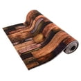 thumbnail image 5 of Custom Size Runner Rug Nature Hardwood Brown Cut to Size Rug Runner Customize Your Own Runner Rug, 5 of 9