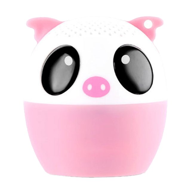1 altavoz Bluetooth inalámbrico lindo mini panda, cerdito, cachorro pequeño estéreo portátil