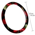 thumbnail image 4 of Cherry 14.5 Inch Printing PVC Leather Auto Accessories Car Wheel Cover Steering Wheel Cover, 4 of 6