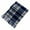Dark Blue, variant on Plaid Scarf Velvet Shawl Unisex Winter Scarf Plaid Print Tassel Thick Warm Double sided Plush Long Wide Neck Fall/winter Fashion Accessory Red