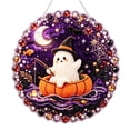 thumbnail image 2 of Halloween Ornaments Diamond Painting Kit Hanging Spooky Decor, 2 of 6