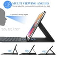 thumbnail image 3 of XZAMB IPad Mini Touchpad Keyboard Case Compatible with iPad Mini 5/4, Magnetically Detachable Backlit Keyboard Mouse, Smart  with Pencil Holder Mouse iPad Mini 5/Mini 4, Pink, 3 of 7