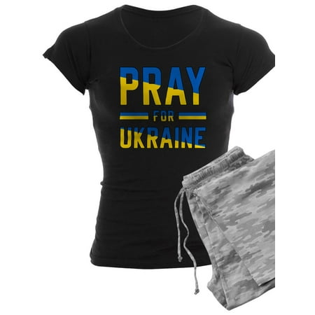 

CafePress - Pray For Ukraine Pajamas - Women s Dark Pajamas
