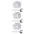 thumbnail image 2 of Transemion 100pack/lot Strong And Sturdy Hooks Runner For Plastic Curtain Track Easy Sliding For Various 3Set, 2 of 6