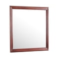 thumbnail image 2 of 38 in. x 38 in. Classic Square Wood Framed Dresser Mirror, 2 of 7