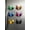 Carnival, variant on Hen on Nest Refrigerator Magnet – Farm Chicken Kitchen Decor