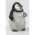 thumbnail image 3 of Hi-Line Gifts Walking Penguin Outdoor Garden Statue - 15", 3 of 5