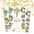 thumbnail image 2 of Darling Souvenir Multicolor Birthday Invitation Card Printable Fill or Write In Blank Invites Party Supplies Pack Of 28 5 x 7 Inches, 2 of 5