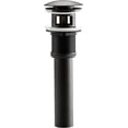 thumbnail image 4 of Blossom Brass Matte Black High Arc 1-Hole Install Single Handle Faucet with Pop-Up Drain - F118 04 P, 4 of 6