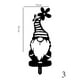 thumbnail image 2 of Estaca de jardín, decoración de Papá Noel, estaca de arte, estaca de acrílico hueca, accesorio de inserción de suelo, tipo 3 Methold HA005534-03, 2 of 6