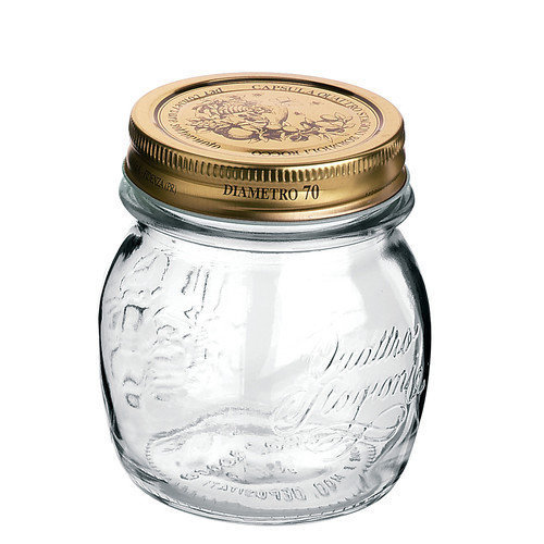 Bormioli Rocco Quattro Stagioni 8 1/2 Ounce Canning Jar, Set of 12