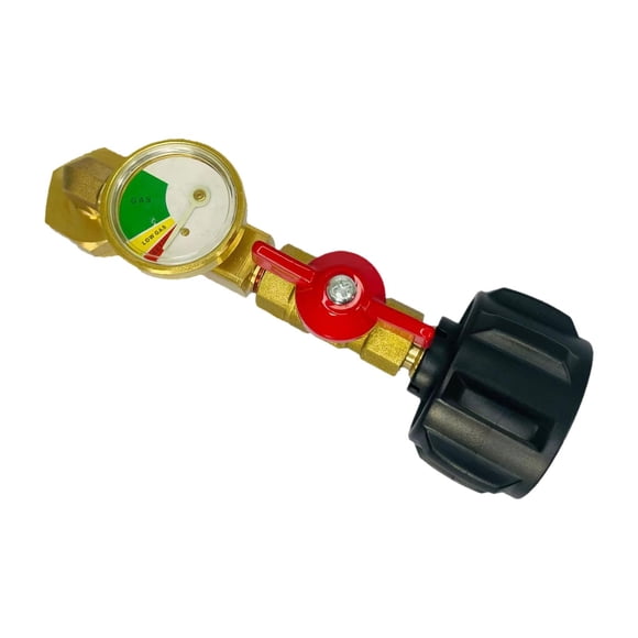 relayinert Raccords de Tuyau Adaptateur de Connexion de Réservoir Solution de Remplissage Rapide et Facile avec Manomètre Précis Inclus