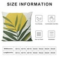 thumbnail image 5 of JRXY Abstract Boho Pillow Covers Decorative Sunset Leaves Throw Pillow Cover for Couch Minimalist Modern Pillow Case for Living Room Sofa Home Decor 20x20in, 5 of 5