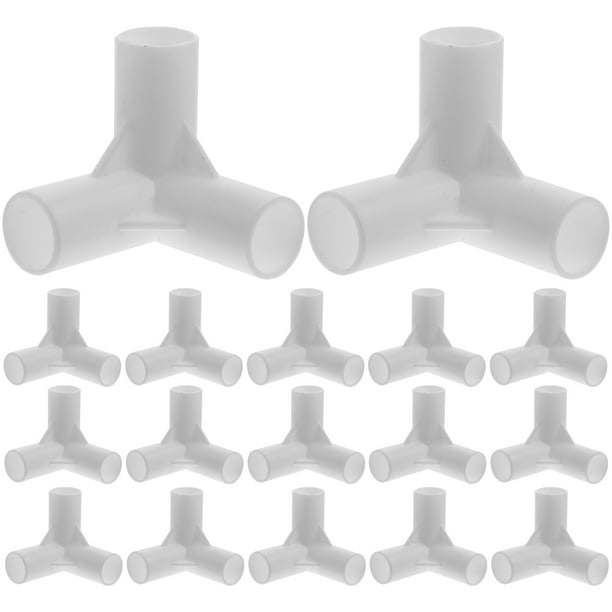 TABLETREANDS 20Ud Conectores En T Plásticos Para Estructura De Carpa Con Superficie Lisa Y Fácil Instalación