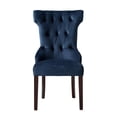 thumbnail image 4 of Posh Living Rebecca Velvet Dining Chair in Navy Blue(Set of 2), 4 of 8