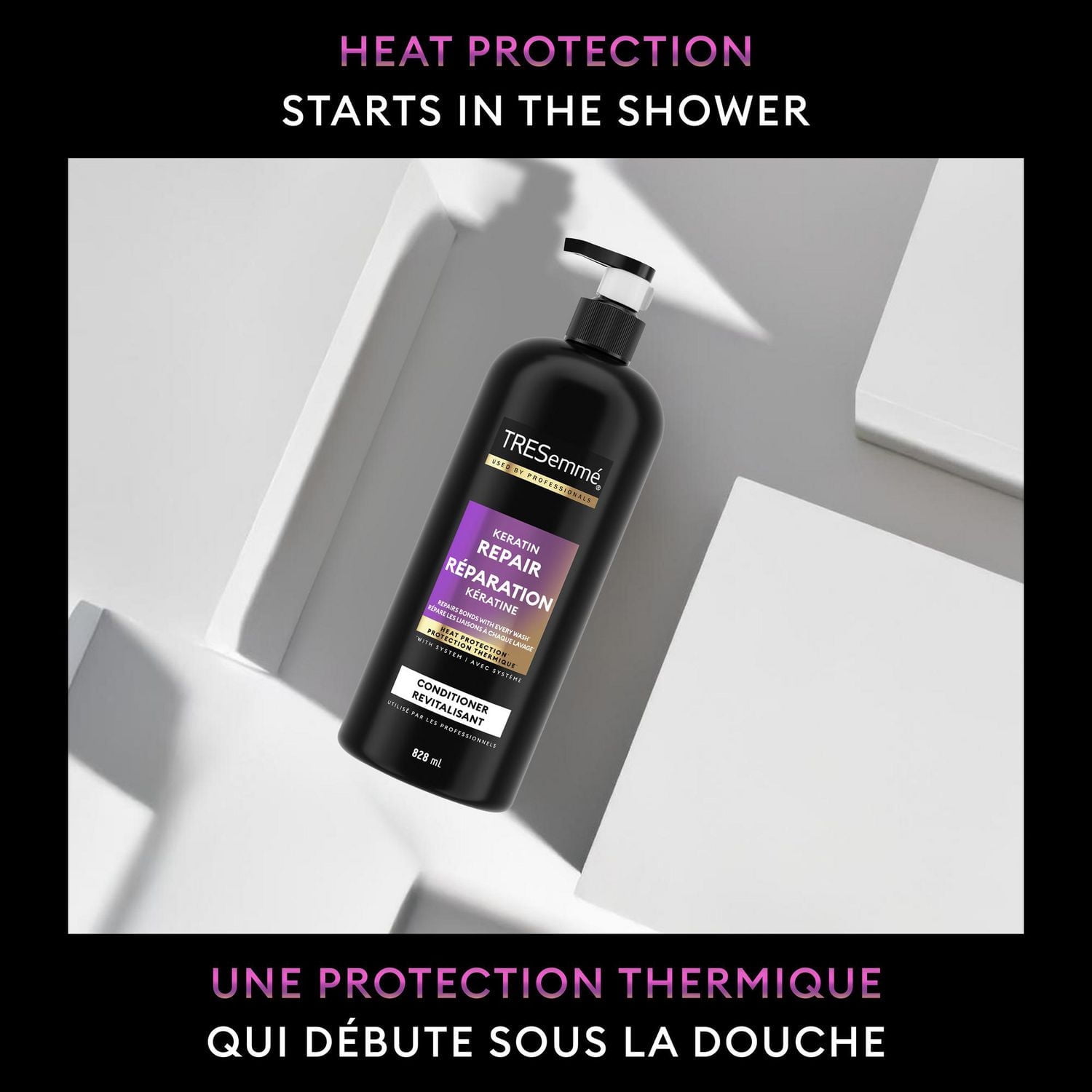 Revitalisant TRESemmé Keratin Repair Bond Plex Revitalisant 828 ml