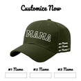 thumbnail image 6 of BODOAO Dad Hat for Big Heads Sun Protection Gift for Men/Women Embroidered Embroidered Logo All Seasons Unisex Plain Baseball Caps Breathable Unstructured Cap Adjustable Hat Vintage Army Green, 6 of 8