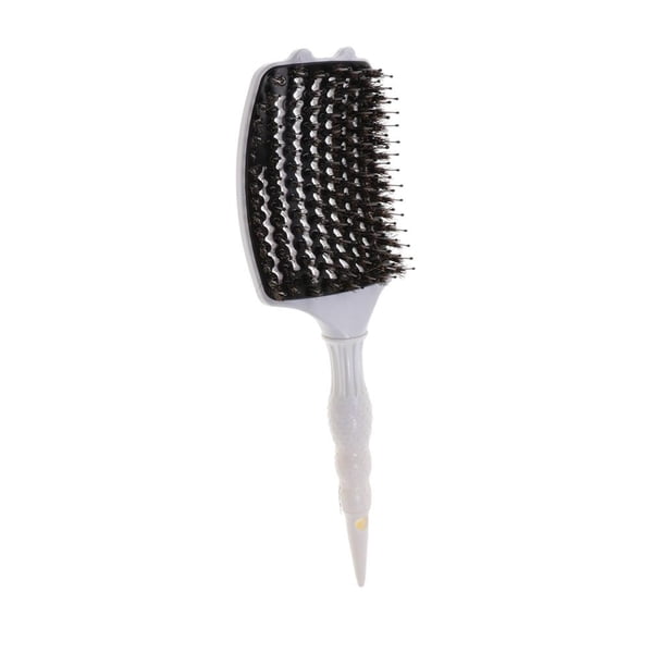 Cepillo para el cabello desenredante para el cabello, ador de material cuero cabelludo portátil, para mujeres, hombres, niños