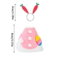 thumbnail image 2 of JuWDoc 4.3IN Goose Outfits Easter Goose Outfit Goose Clothes Garden Goose Shaped Desktop Ornament Easter-themed Desk Accessory Shaped Clothing Accessory Magnetic Spring Desktop Decoration, 2 of 5