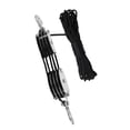 thumbnail image 3 of yuksok Palan à Corde pour Lever des Objets Lourds, Structure Robuste avec Roues en Métal, Poulie de Levage Professionnelle, Corde Noire à 4 Roues, Corde de 20m, 3 of 8