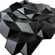 thumbnail image 3 of Panel Decorativo 3D DECO PVC 50x50cm Caja Con 10 Piezas X1203 CRISTAL BLACK, 3 of 7