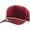 Burgundy/White, variant on Constructed 5 Panel Snapback