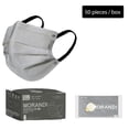 thumbnail image 1 of 50pcs Disposable Face Mask With 3d Design 3 Ply Breathable Adults Face Cover, 1 of 5