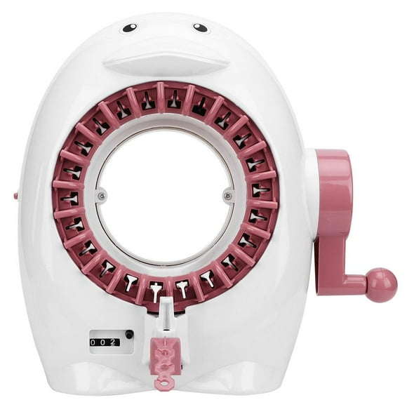 Wchiuoe Machine à Tricoter, Jouet de Machine à Tricoter, Outil de Couture DIY pour Enfants
