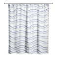 thumbnail image 2 of Creative Products Delicate Squiggles Navy 71 x 74 Shower Curtain, 2 of 2