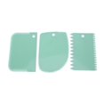 thumbnail image 1 of 3 unids/set espátula para crema de plástico, espátula para Tartas, borde más suave para los dientes, cortadores de masa para cocina, herramientas de decoración, 1 of 2