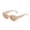 Beige, variant on Only Moment Trendy Sunglasses for Women Plastic Classic Retro Trendy Designer Style Beige One Size