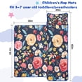 thumbnail image 5 of Pioneer Flower Floral Print Pattern Toddler Nap Mats for Kids Preschool,Sleeping Mat Bag or Kids,Toddler Sleeping Bag,Toddler Nap Mat or Daycare, 5 of 6