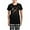 With Checker Pant, variant on - Native American/Scots Pajamas - Women's Short Sleeve Print T-Shirt and Pants Dark Cotton Pajama Set