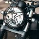thumbnail image 1 of ADDHAT Cubierta De Faro Metálica Con De Estrella Para Motocicleta Color Negro, 1 of 7