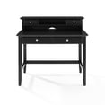 thumbnail image 4 of Crosley Furniture Campbell Wooden Writing Desk and Hutch in Black, 4 of 12