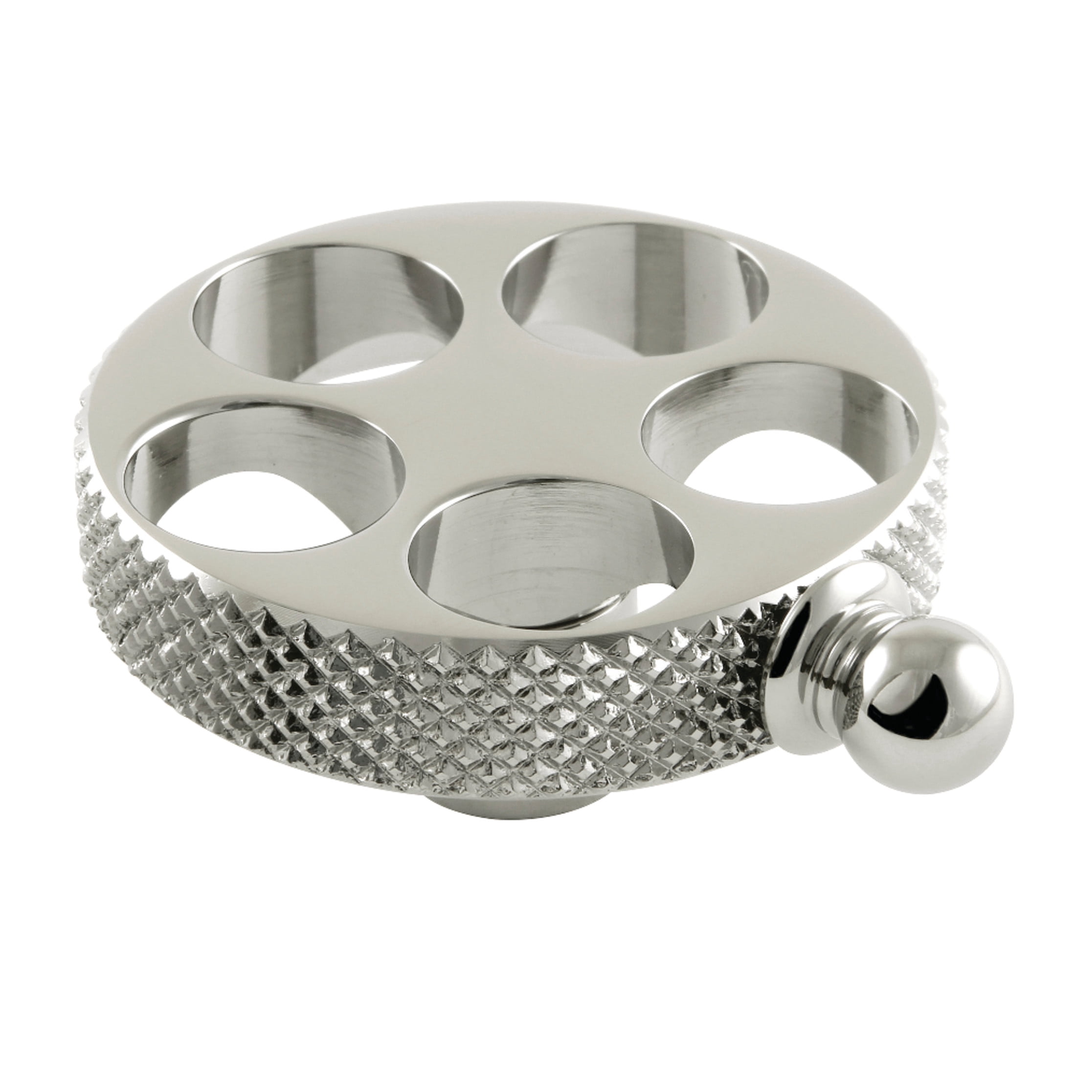 Kingston Brass KTRKX6 Webb Front Mount Toilet Tank Lever with Knurled Handle in Polished Nickel