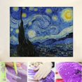 thumbnail image 1 of Peinture Diamant Van Gogh Ciel Étoilé Résine Diamant Rond Point de Croix Accessoires Faits Main DIY, 1 of 3