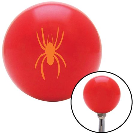 American Shifter Orange Spider Image Red Shift Knob with M16 x 1.5 Insert Shifter Auto Manual Custom