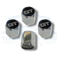 thumbnail image 1 of 4pcs Ford Mustang GT Logo ABS Chrome Tire Stem Valve Caps Official Licensed, 1 of 7