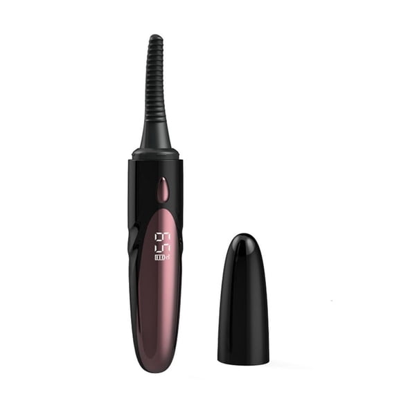 Necvior Heated Eyelash Curlers Eye Lash Curler Heat Electric Eyelash Curler with 4 Temp Settings Natural Curling Makeup Tool