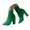 Green, variant on Ankle Boots for Women Chunky Heel Sandals Knitted Sock Booties Open Toe Summer Fall Dress Shoes Ladies Travel Sandal Red Size 7.5