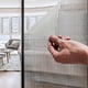 thumbnail image 1 of 3d Electrostatic Changhong Glass Film Bathroom Window Sticker Transparent Opaque Anti-peep Glass Frosted Film Modern Art Deco-xdd, 1 of 5